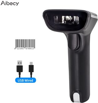 Aibecy Handheld 1D/2D/Qr Barcode Scanner 2.4G Draadloze Bt Usb Bedrade Bar Code Reader Ondersteuning Twee-Way Manual/Auto Scannen