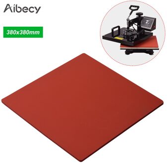 Aibecy Hitte Drukken Mat Siliconen Pad 380*380*8Mm Cricut Druk Plancha Sublimacion Plaat Easypress Voor warmte Persmachine 250x300x8mm