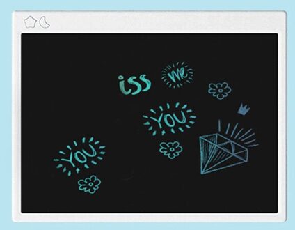 Aibevi 16 Inch Oplaadbare Tekening Tablet Kleurrijke Lcd Schrijven Tablet Smart Digitale Tabletten Voor Business Kids Tekening Tablet Solid kleur wit