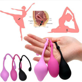 Aid Ben Wa Ball Soft Sex Balls Tighten Vaginal Pelvic Floor Musles Beads Kegel Exerciser Kegel Balls Silicone Kegal Exercise