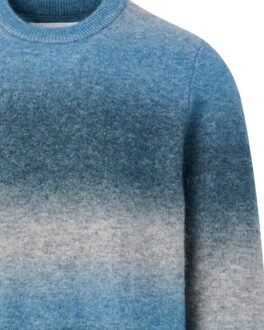 Aiden trui ronde hals Blauw - M