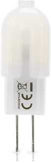 Aigostar G4 LED lamp - 1,3 Watt 120 lumen - 6500K daglicht wit - Vervangt 12W - 12V - G4 Fitting - G4 Steeklamp - G4 LED Capsule