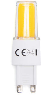 Aigostar G9 LED Lamp - 3.8 Watt - 470 Lumen - 3000K Warm wit - Flikkervrij - Steeklamp - LED Capsule - 2 jaar garantie