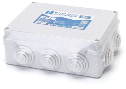 Aigostar Lasdoos Spatwaterdicht IP44 - 190x140x70mm - 10 flexibele ingangen