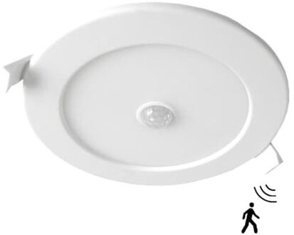 Aigostar LED Downlight 12 Watt Inbouw - Bewegingssensor - 3000K - Ø170mm