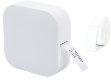AIMO Q30 Label Maker Machine Mini Pocket Thermal Label Printer with 1pcs Label Roll
