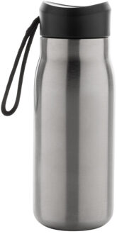 Ain mini gerecycled roestvrijstalen waterfles van 150 ml Zilver - One size