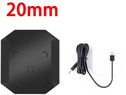 Air Charge Qi Onzichtbare Draadloze Oplader Dock Pad Voor iPhone 12Pro 11 Pro XS Max XR 12Mini 8Plus X Samsung Galaxy S20 S10 S9 Note 20 10 9 XIAOMI HUAWEI Snel Opladen 20mm nee adapter