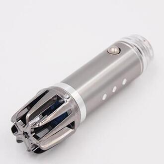 Air Cleaner Mini Auto Fresh Air Ionic Purifier Oxygen Bar Ozon Ionisator Cleaner Auto Ozon Negatieve Ionen Luchtreiniger zilver