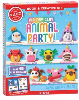 Air-Dry Clay Animal Party! - Klutz