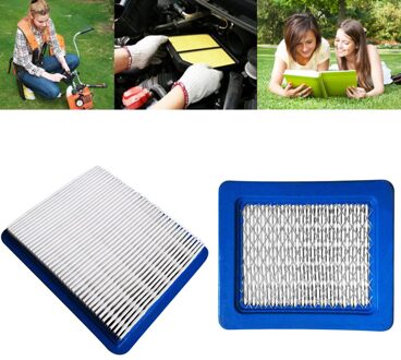 Air Filters Voor Briggs & Stratton 491588 491588S 5043 5043d 399959 119-1909 Air Filter Cleaner Home Gazon maaier Vierkante Filter