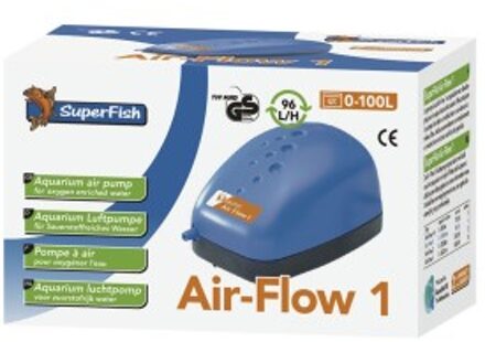 Air Flow 1 - Aquariumpomp - Beluchting - 1 uitgang