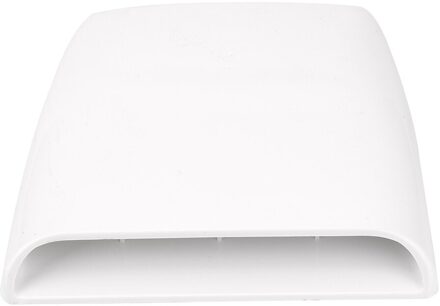 Air Flow Intake Vent Cover Auto Styling Universal Car Hood Scoop Air Outlet Cover Decoratie wit