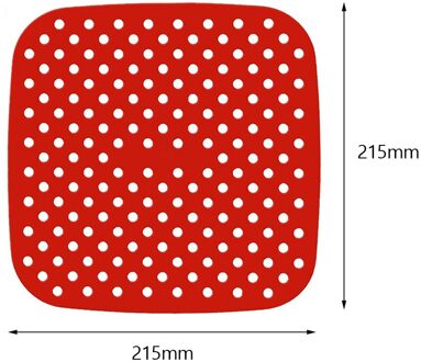 Air Friteuse Liner Non-stick Lucht Friteuse Mat Bakken Pad Food Grade Siliconen Bakken Tool Herbruikbare Siliconen Mat Voedsel stoomboot Liner
