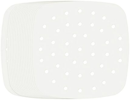 Air Friteuse Perkamentpapier 200 Stuks 8.5 Inch Vierkante Geperforeerde Perkament Voor Lucht Friteuse, stomen Mand En Meer Food Grade Vet WH