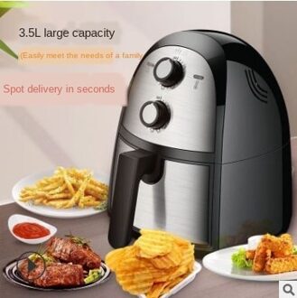 Air Gefrituurde Pot Smart Keuken Sootless Chips Machine Diepe Koekenpan Diepe-Gebakken Pot
