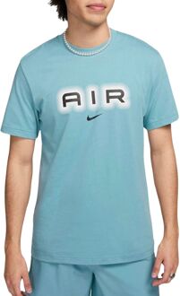 Air Graphic casual t-shirt heren Blauw - L