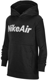 Air hoodie met logoprint en steekzakken Zwart - 152