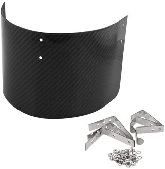 Air Intake Filter Cover Beschermende Cone Luchtfilter Motion Luchtfilter Cover Beschermende Voor Auto Ras Auto Voertuig zwart