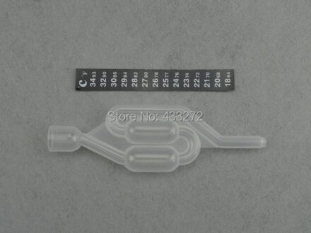 Air lock voor wijn en bier maken, LCD thermometer