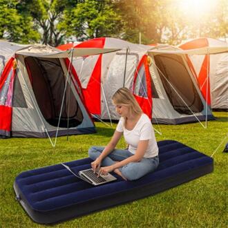 Air Matras Duurzaam Blow Up Luchtbed Opblaasbare Matrassen Met Ingebouwde Pomp Voor Home Reizen Outdoor Camping Bed
