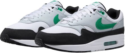 Air Max 1 Sneakers Heren wit - lichtgrijs - zwart - 44