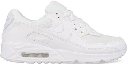 Air Max 90 Heren Sneakers - White/White-White-Wolf Grey - Maat 46