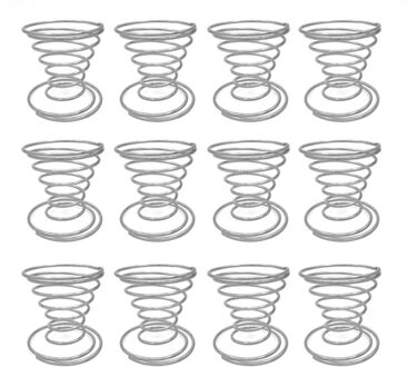 Air Plant Stand Airplant Container Tillandsia Houder Rvs Plant Display Rekken Air Ananas Base 12Pcs