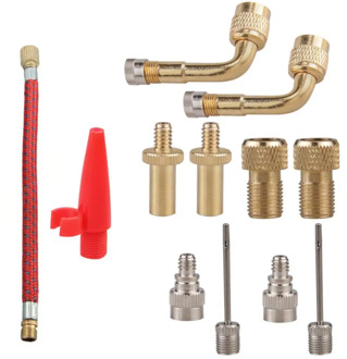 Air Pump in flation Needle Nozzle Adapter Kit for Car Valve Gym Balloon Toy Pump Bicycle