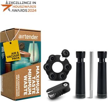 Air & Vacuum cadeaudoos zwart