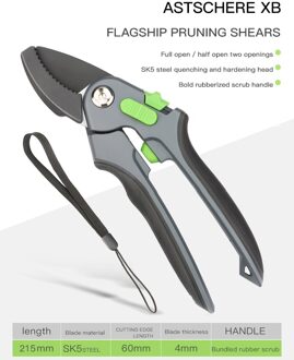 Airaj Snoeischaar Tuingereedschap Arbeidsbesparende Schaar Tuinieren Plant Sharp Tak Snoeiers Bescherming Hand Duurzaam 1024