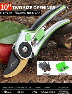Airaj Tuin Snoeischaar, Die Kan Cut Takken Van 35Mm Diameter, Fruit Bomen, Bloemen, takken Plant Trim Schaar Strength
