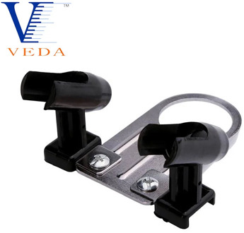 Airbrush Holder For 2 Airbrush Air Spray Pen Clamp-on Stand Compressor Modeling Tool Hobby Finishing Tools Accessory