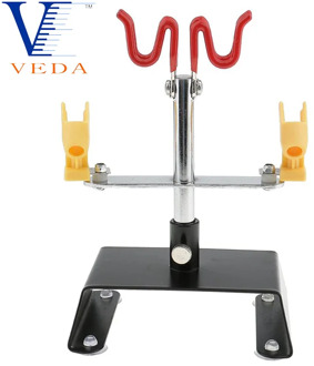 Airbrush Holder Table Top Clamp On Holder Station Stand Holds 4 Airbrushes Swivel Tilt Set Spray Gun Kits Tools Accessories