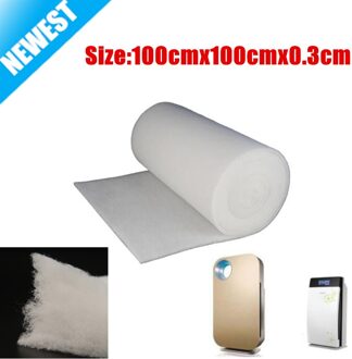 Airconditioner Activated Carbon Purifier Pre Filter Stof 100 cm * 100 cm * 3mm