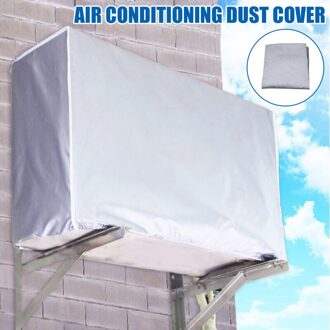 Airconditioner Cover Anti-Dust Anti-Sneeuw Waterdicht Zonneplek Conditioner Protectors Voor Outdoor TOER889