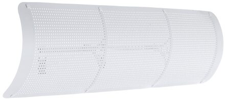 Airconditioner Deksel Plaat Voorruit Verstelbare Airconditioning Baffle Schild Wind Gids Voorkomen Directe Klap Thuis Slaapkamer Solid wit