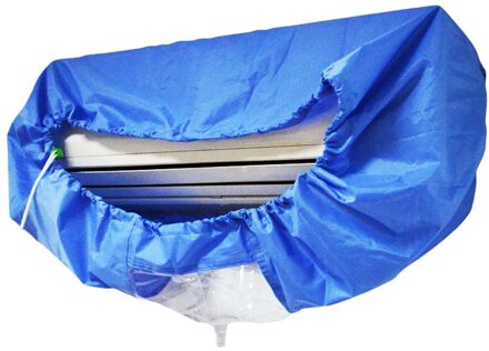 Airconditioner Waterdicht Reiniging Cover Dust Wassen Schoon Protector Bag Blauwe Muur Gemonteerde Airconditioning Waterdichte Hoes