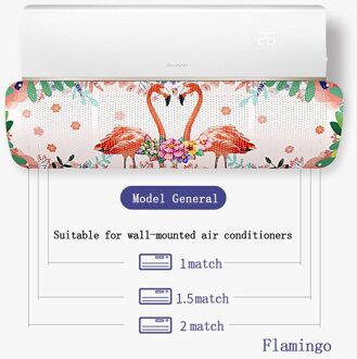 Airconditioning Cover Wind Deflector Voorruit Verstelbare Airconditioner Gereedschap Air Baffle Schild Thuis Woonkamer Accessoires flamingo