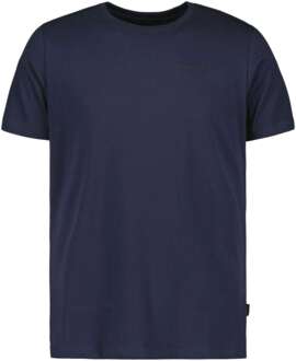 Airforce Basic t-shirt dark navy Blauw - L