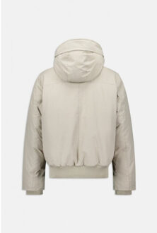 Airforce Bomber jacket 04  aluminium heren jack  - Grijs - M