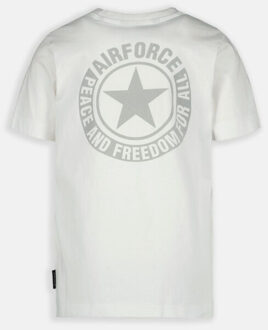 Airforce Casual t-shirt jongens - maat 152 Wit