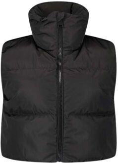 Airforce Cropped Winter Bodywarmer Dames M/38 Zwart