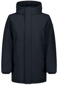 Airforce Dax Parka Casual Winterjas Heren S Donkerblauw