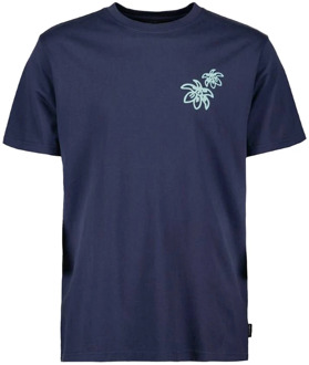 Airforce Grafisch T-shirt met korte mouwen Airforce , Blue , Heren - 2Xl,Xl