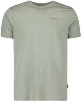 Airforce Korte mouw T-shirt Tbm0888 Airforce , Gray , Heren - 2Xl,L,S