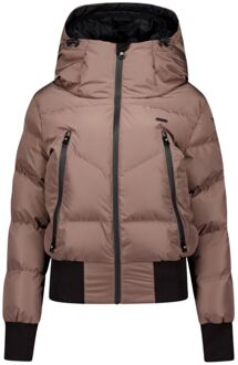 Airforce Nashoba Ski Jas Dames XS/34 Taupe dessin