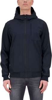 Airforce Softshell jacket dark navy blue Blauw - XXL