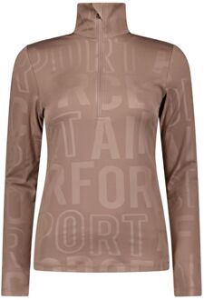 Airforce Squaw Vally Ski Pully Dames L/40 Taupe dessin