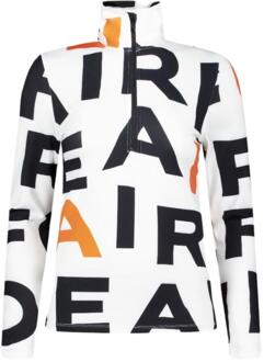 Airforce Squaw Vally Wording Ski Pully Dames L/40 Wit